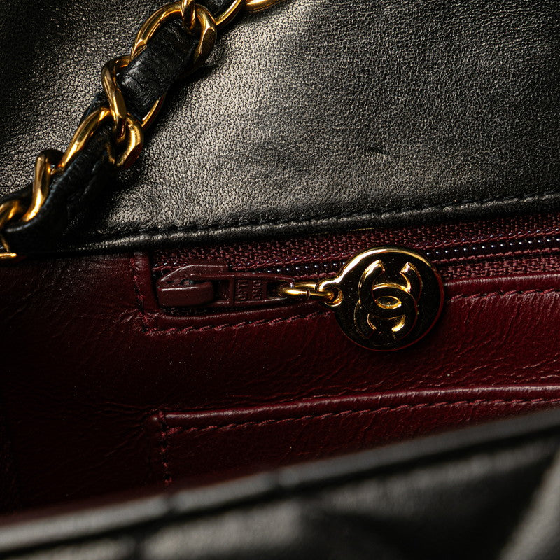 Chanel Diana Matelasse Lambskin Shoulder Bag - Image 12