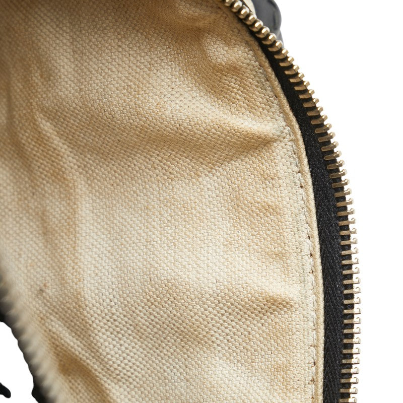 Gucci Diamante Canvas Leather Boston Bag - Image 14