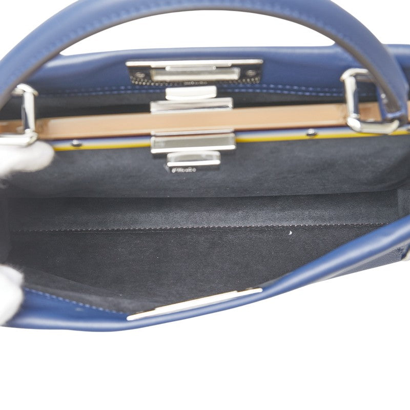 Fendi Peekaboo Leather Python 2way bag - Image 12