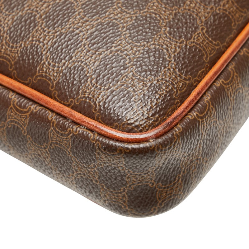 Celine Macadam PVC Leather Clutch Bag - Image 12