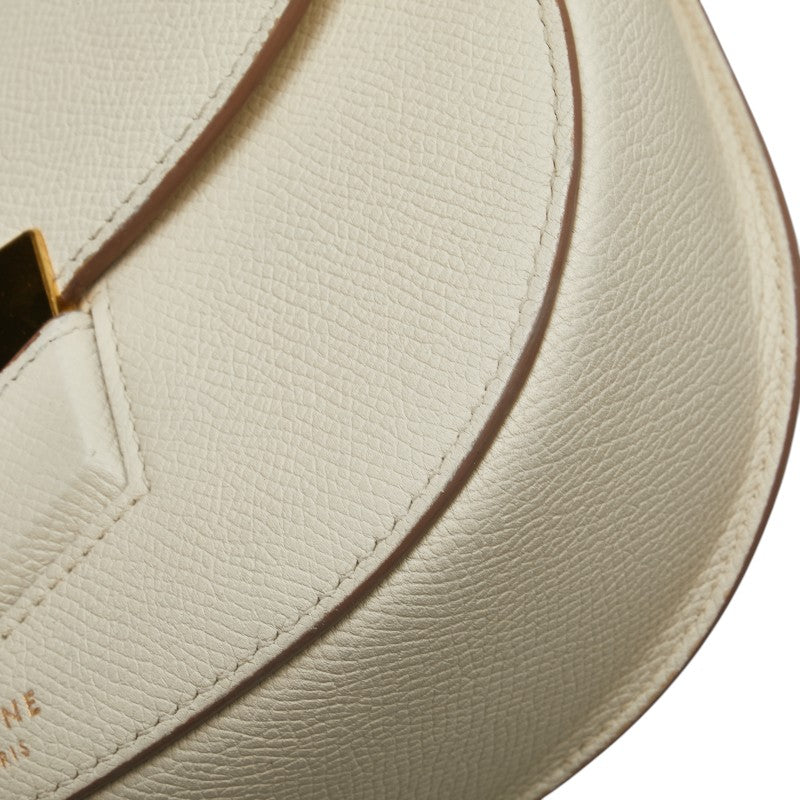 Celine Trotteur Leather Shoulder Bag - Image 12