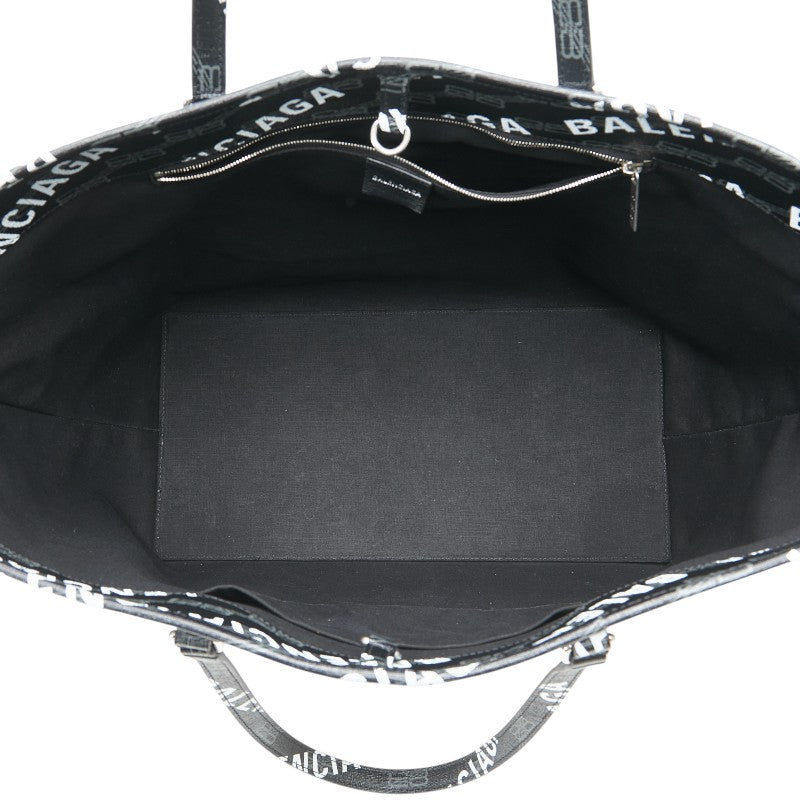 Balenciaga Logo PVC Leather Tote Bag - Image 11