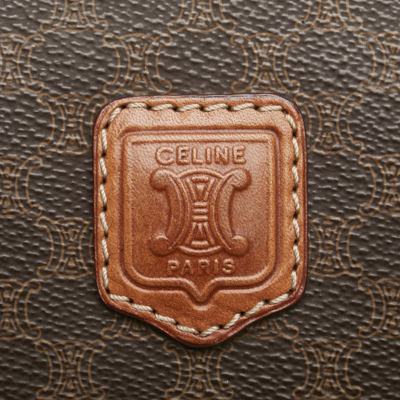 Celine Macadam PVC Leather Clutch Bag - Image 19