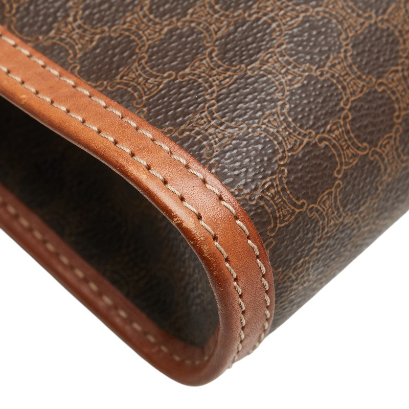 Celine Macadam PVC Leather Clutch Bag - Image 28