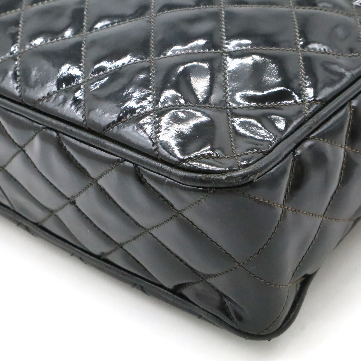 Chanel Matelasse Patent Leather Shoulder Bag - Image 3