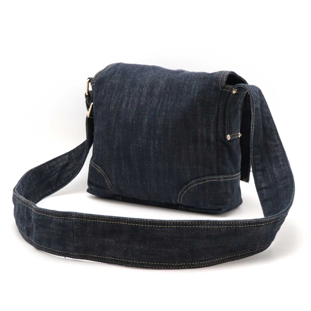 Chanel Sparkling Denim Coco Mark 2way Shoulder Bag A31987 - Image 2