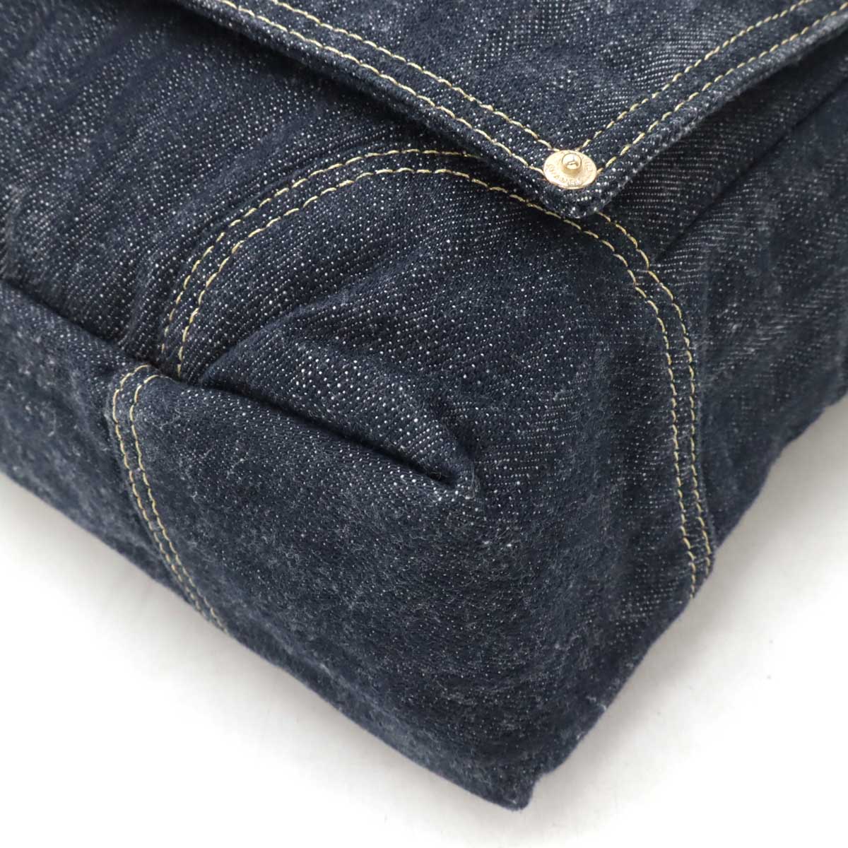 Chanel Sparkling Denim Coco Mark 2way Shoulder Bag A31987 - Image 3