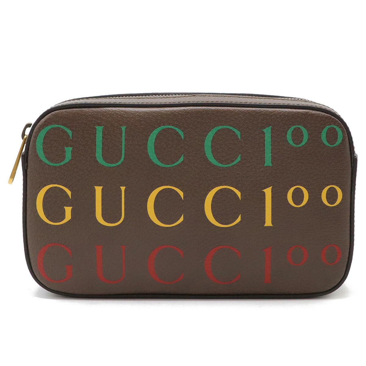 Gucci Leather Logo 100th Anniversary Limited 2way Belt Bag 602695