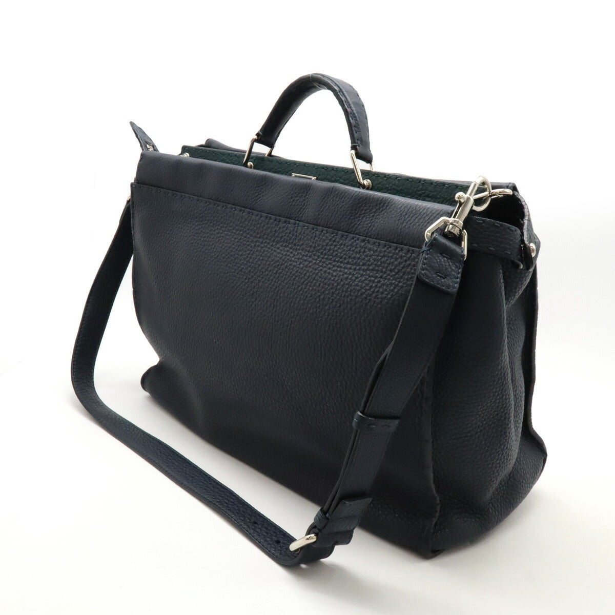 Fendi Leather Peekaboo 2way Briefcase 7VA388 - Image 2