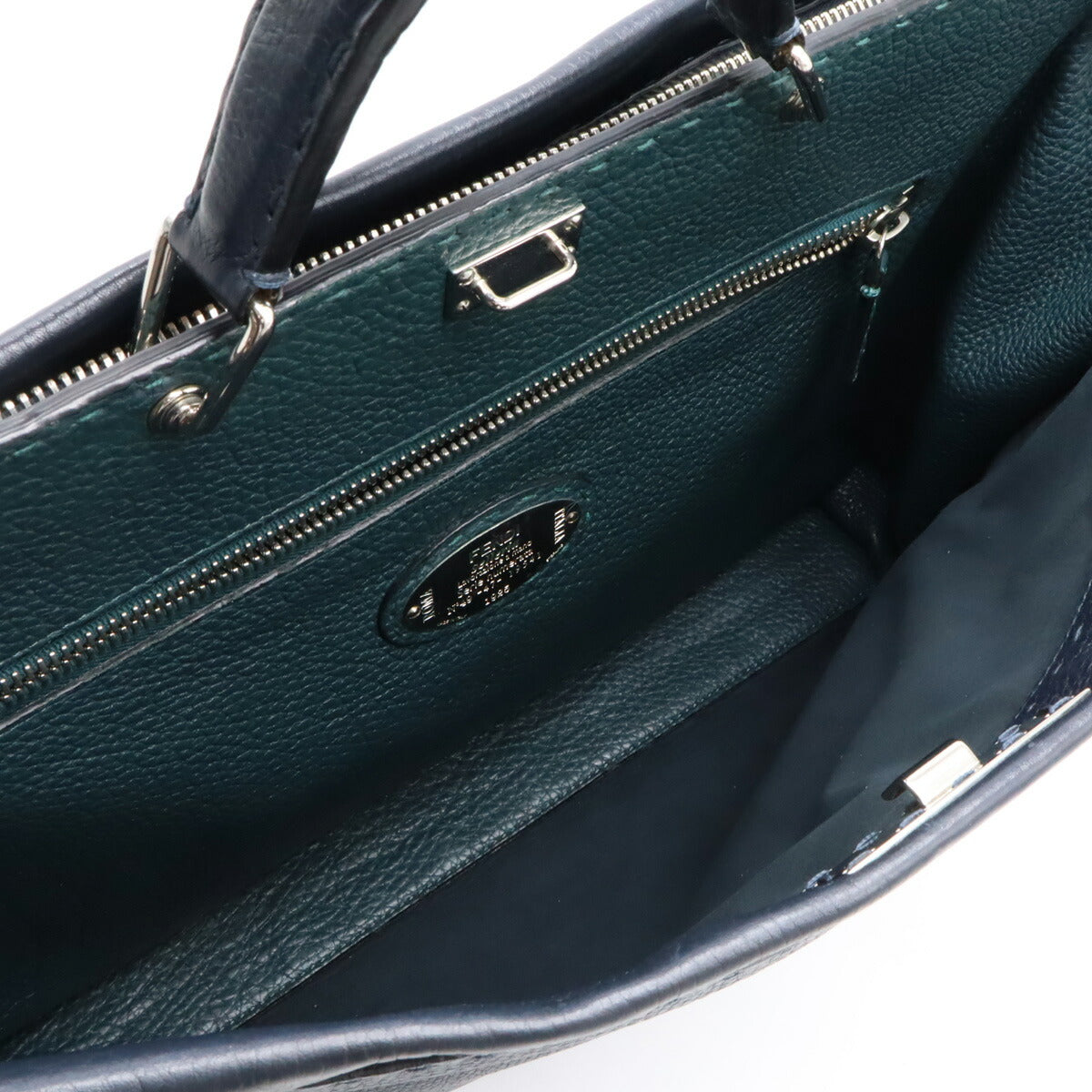 Fendi Leather Peekaboo 2way Briefcase 7VA388 - Image 7