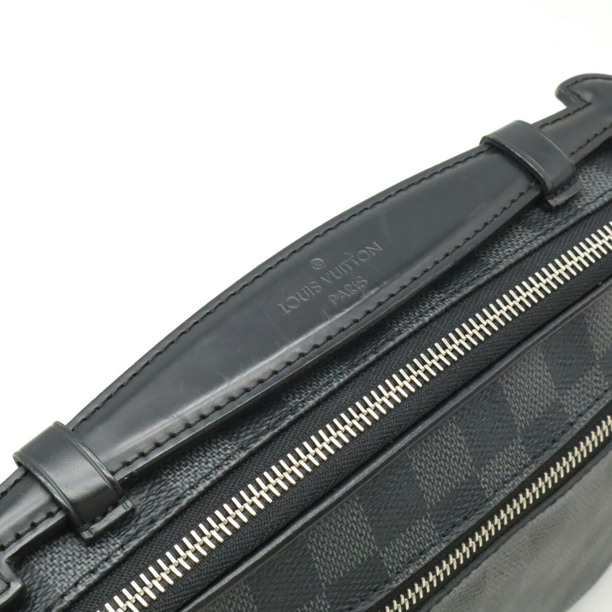 Louis Vuitton Ambler Damier Graphite 2way Shoulder Bag - Image 4