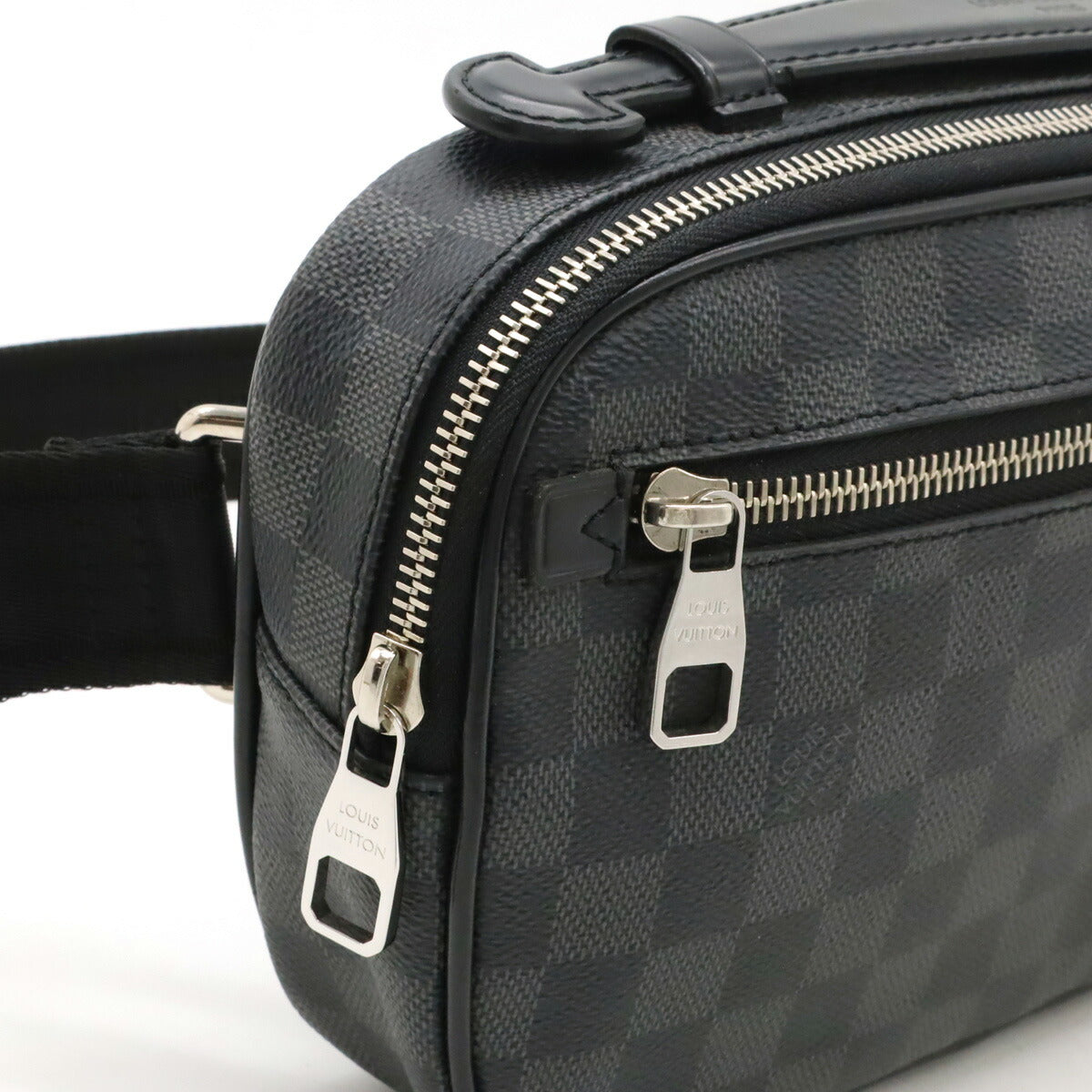 Louis Vuitton Ambler Damier Graphite 2way Shoulder Bag - Image 5
