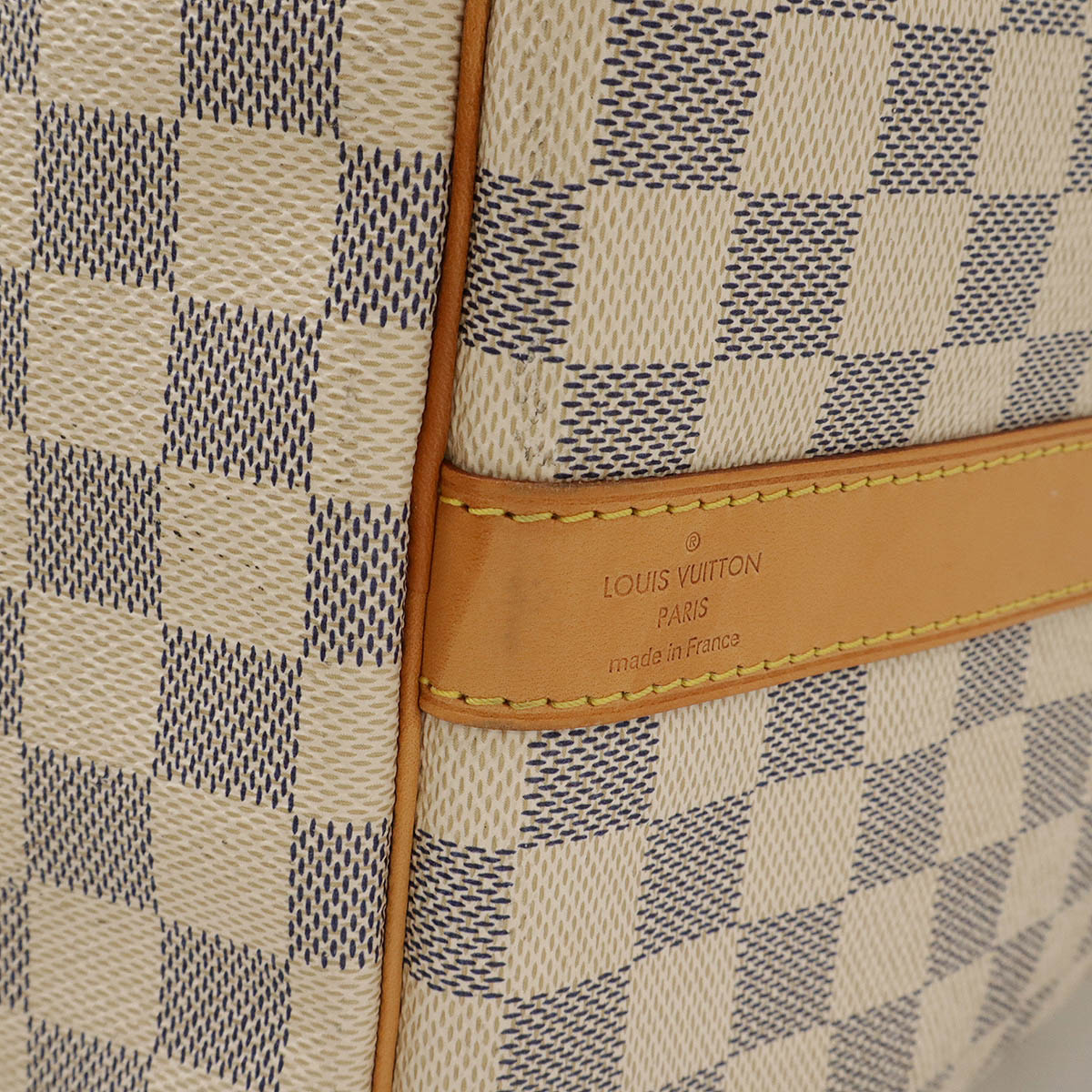 Louis Vuitton Keepall Bandouliere Damier Azur 2way Boston Bag - Image 4