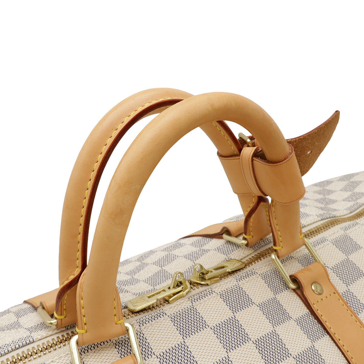 Louis Vuitton Keepall Bandouliere Damier Azur 2way Boston Bag - Image 5
