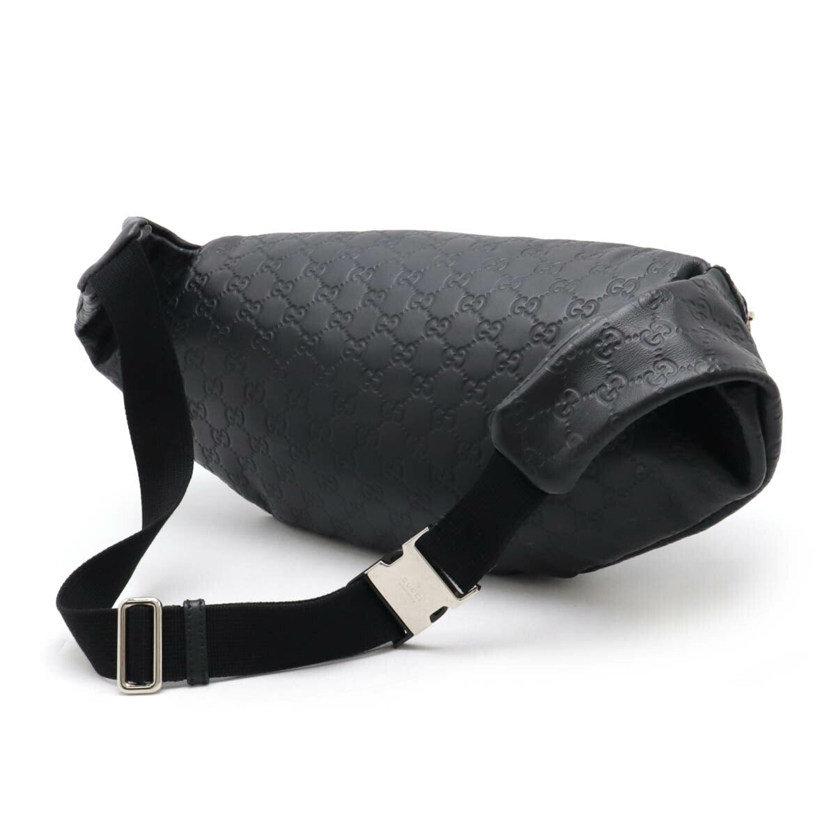 Gucci Guccissima Waist Bag Rubber Coated Leather 246409 - Image 2