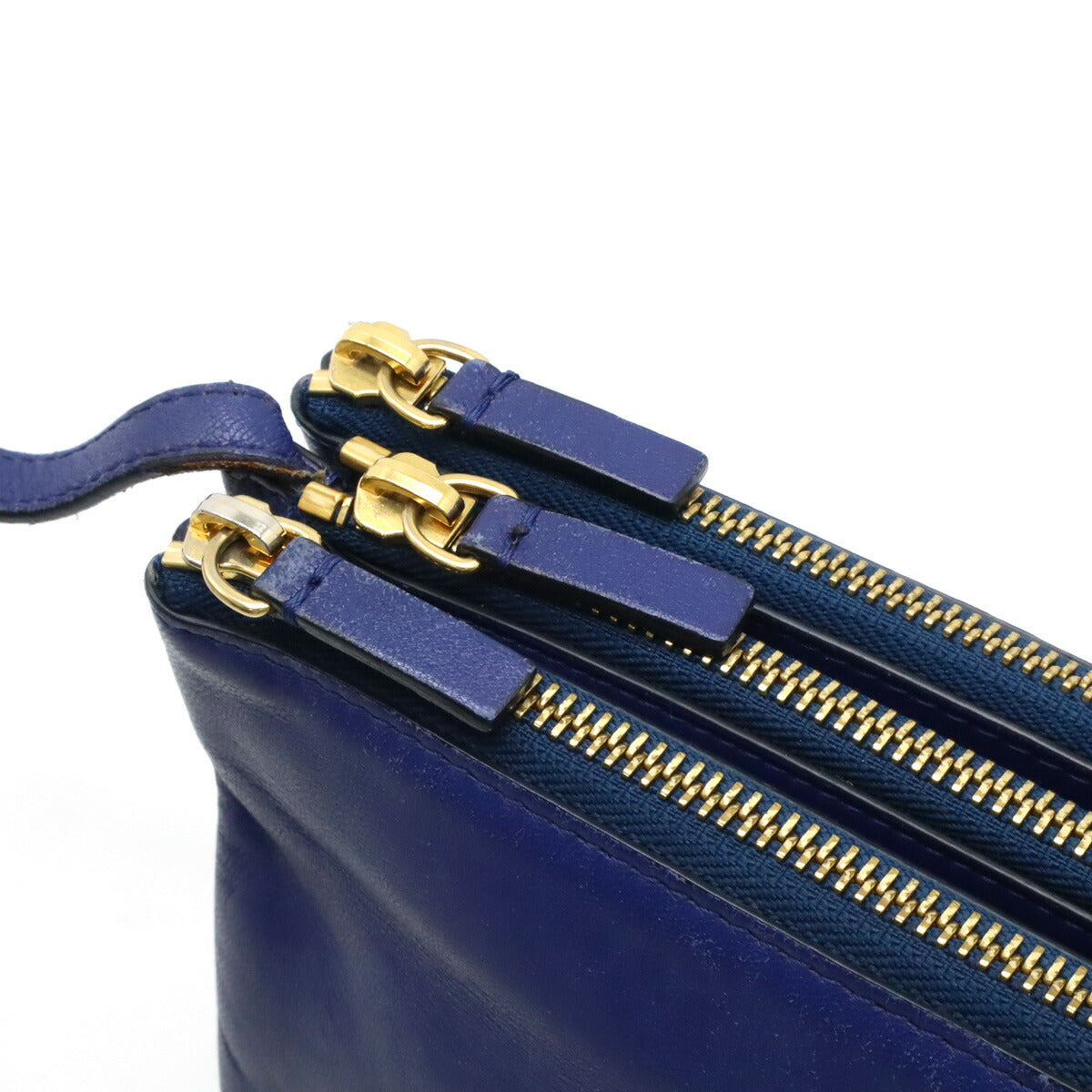 Celine Trio Leather Shoulder Bag - Image 4