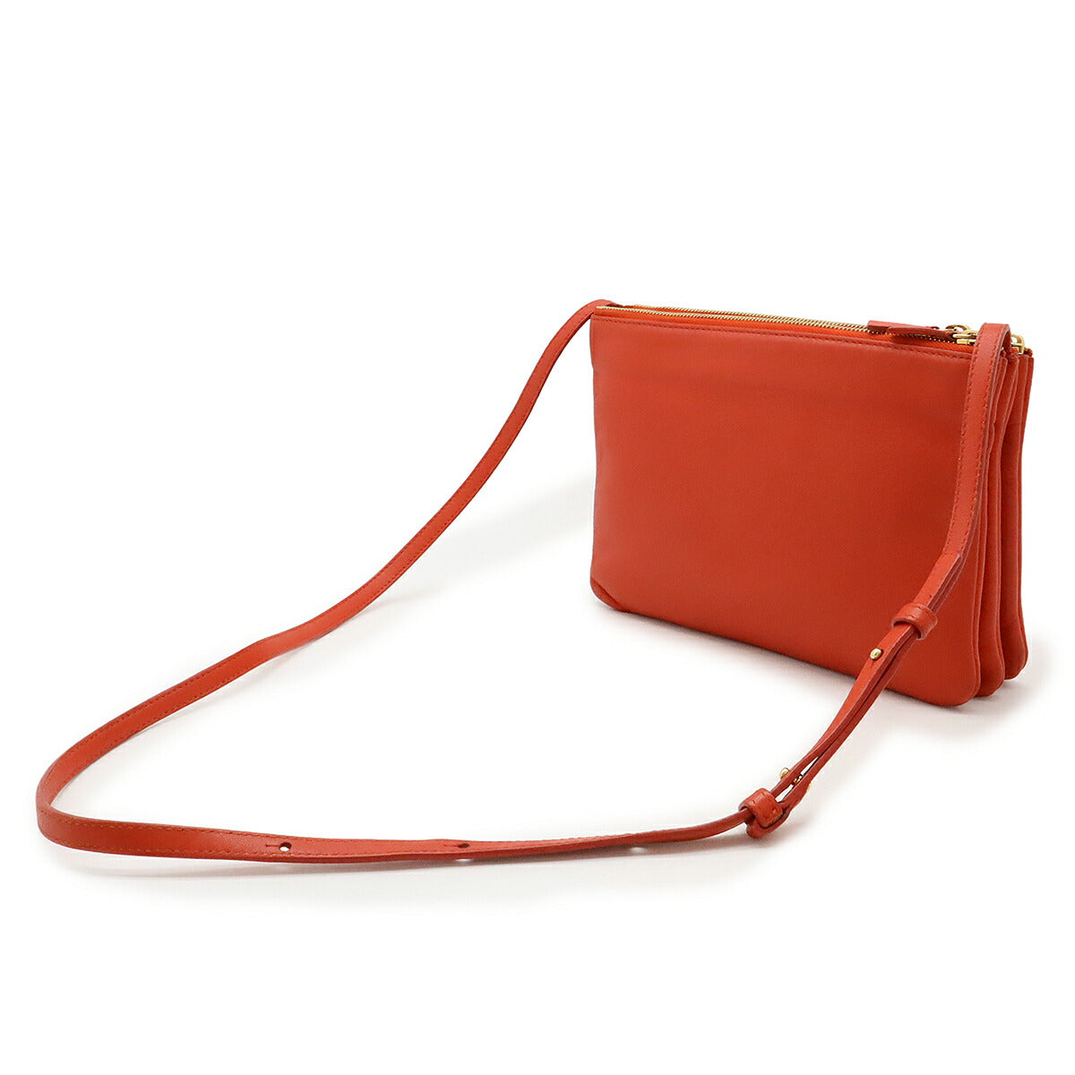 Celine Trio Leather Shoulder Bag - Image 11