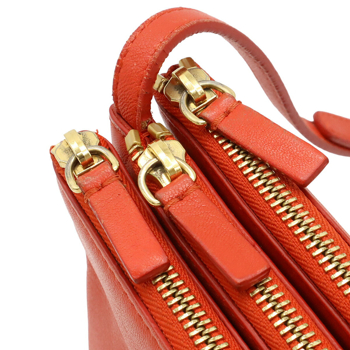 Celine Trio Leather Shoulder Bag - Image 15