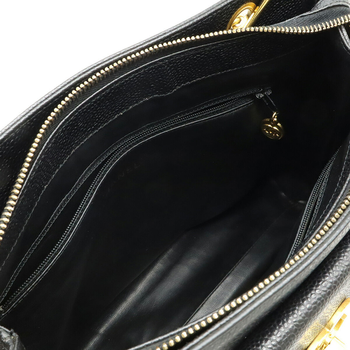 Chanel Coco Mark Caviar 2way Shoulder Bag - Image 6