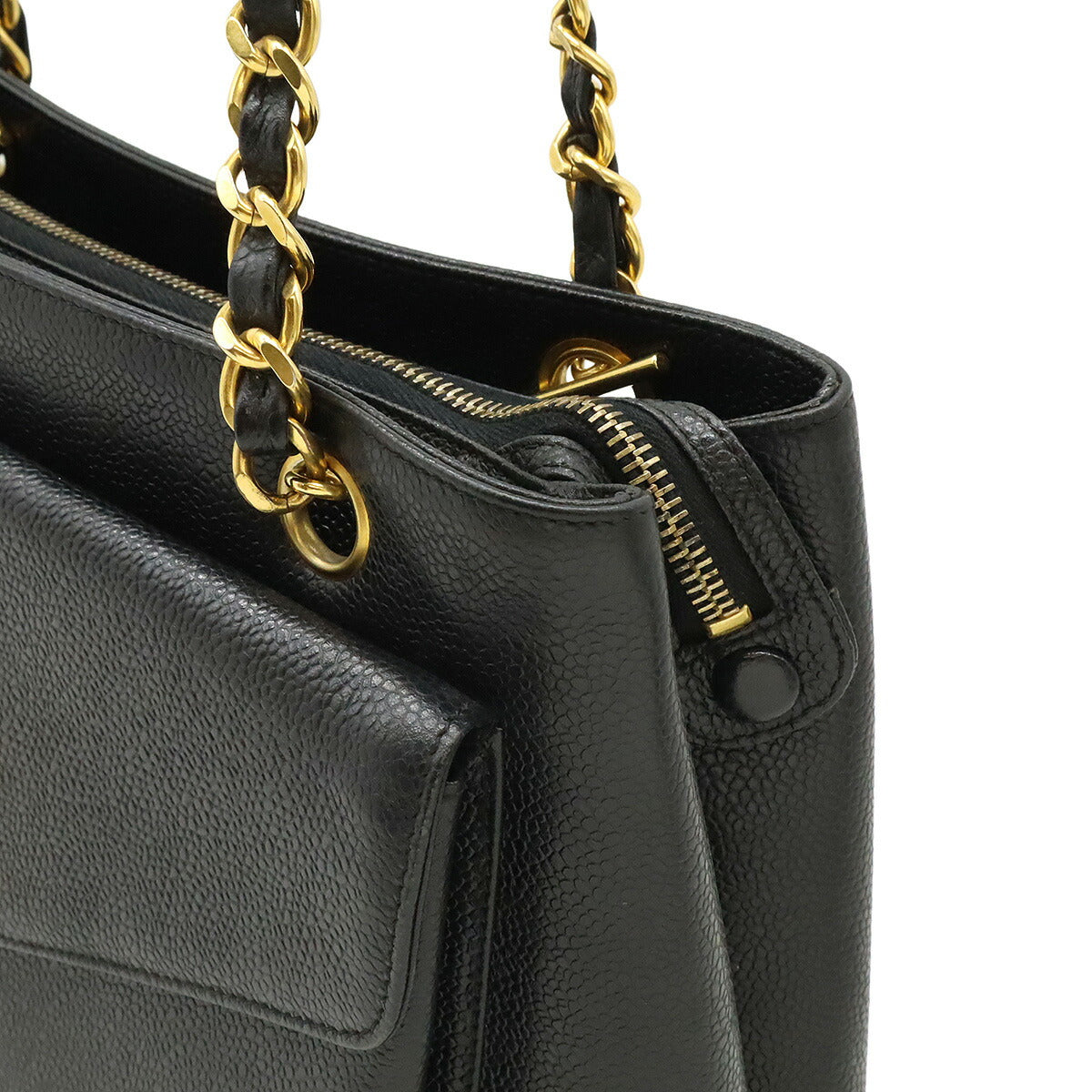 Chanel Coco Mark Caviar 2way Shoulder Bag - Image 7