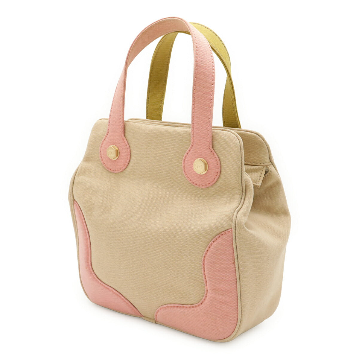 Chanel Coco Mark Canvas Tote Bag - Image 2