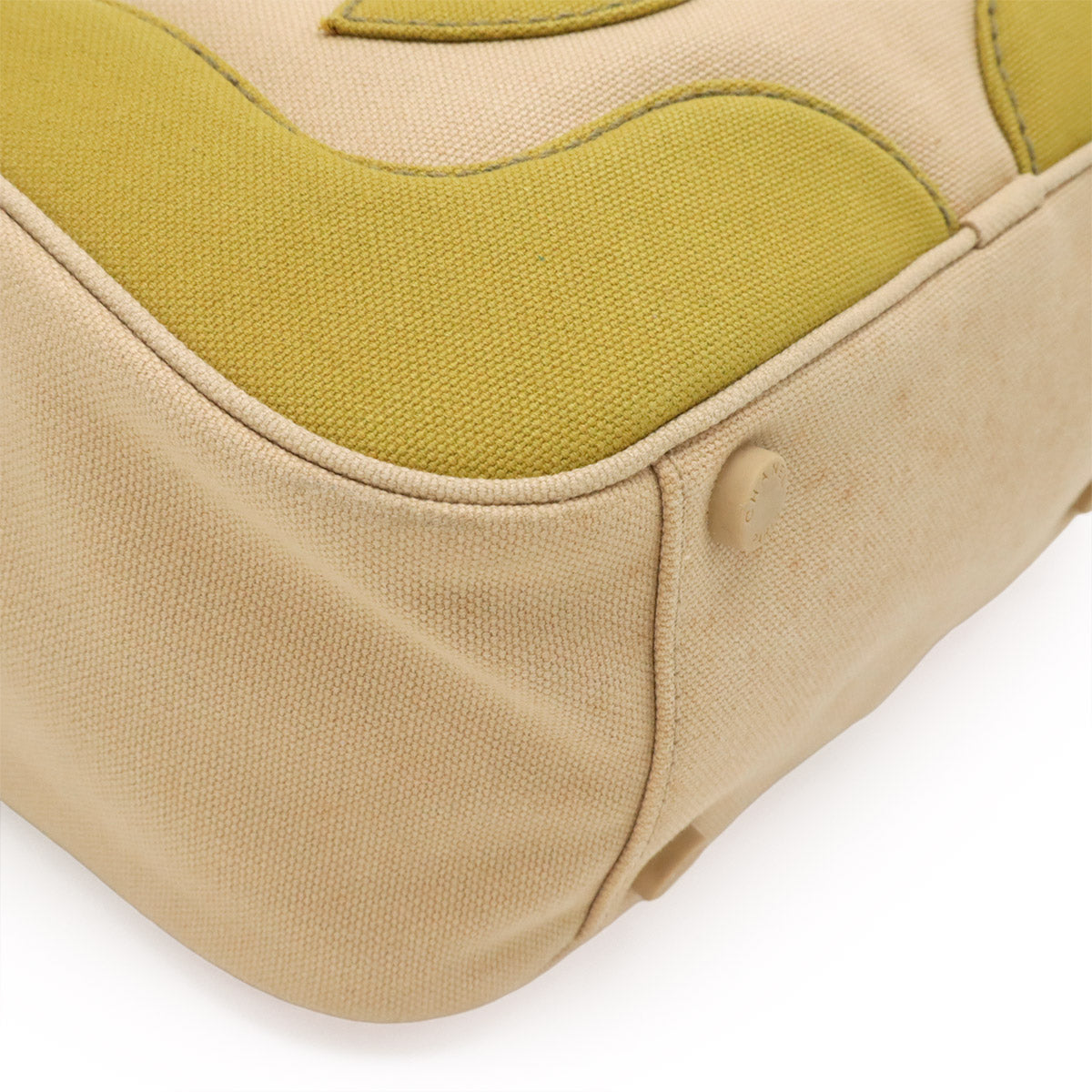 Chanel Coco Mark Canvas Tote Bag - Image 3