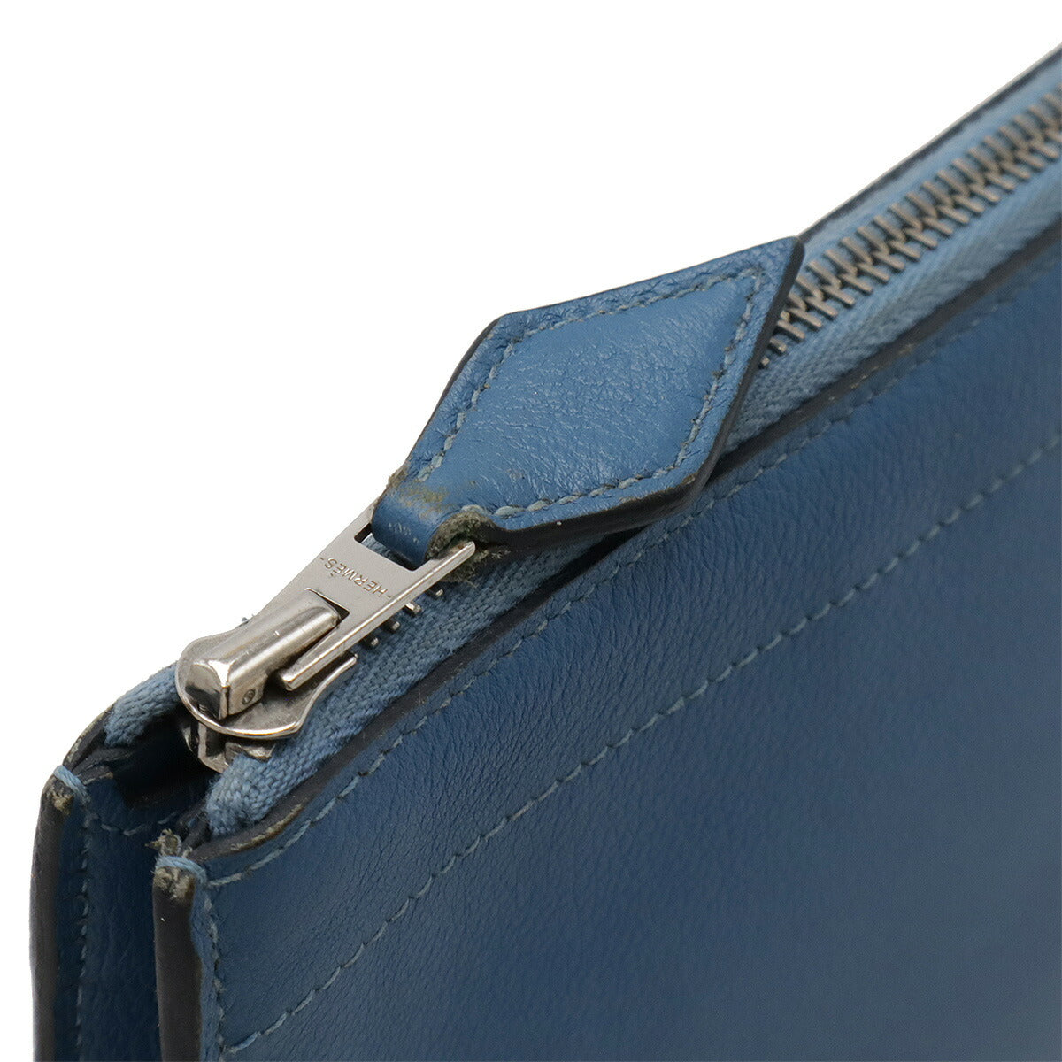 Hermes Evercolor Leather Clutch Bag - Image 5