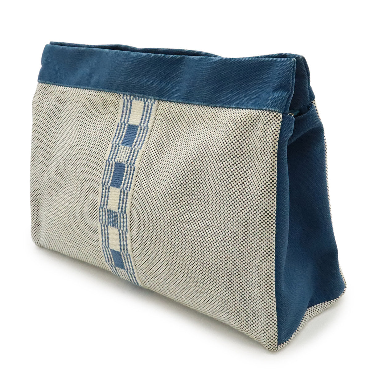 Hermes Jimetou GM Canvas Clutch Bag - Image 2