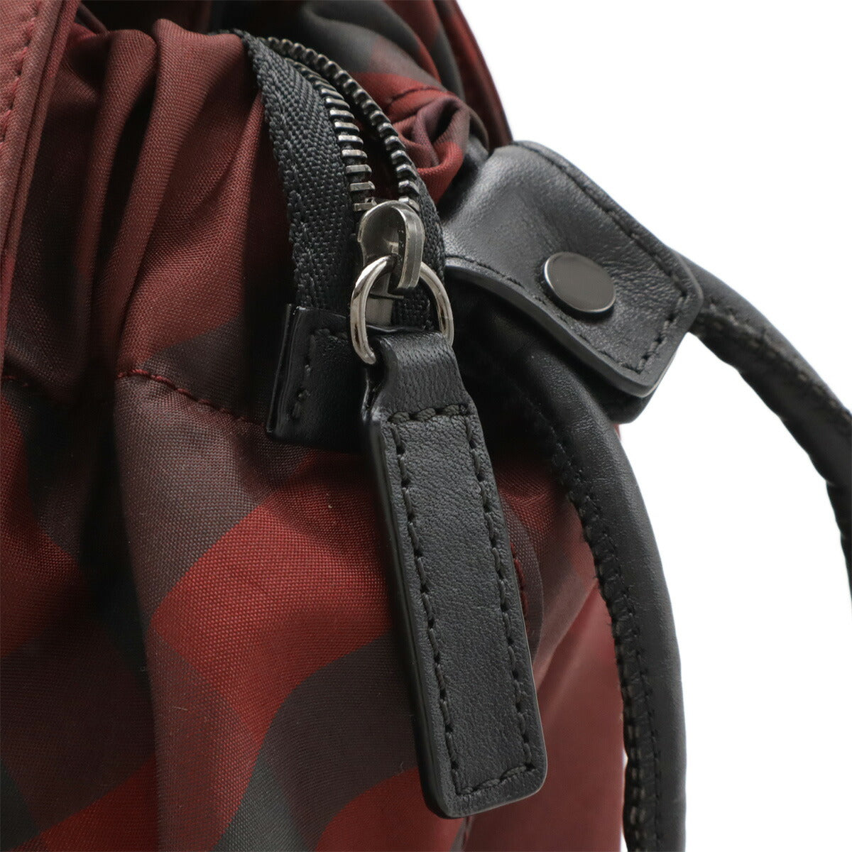 Burberry Nylon Leather Tote Bag - Image 4