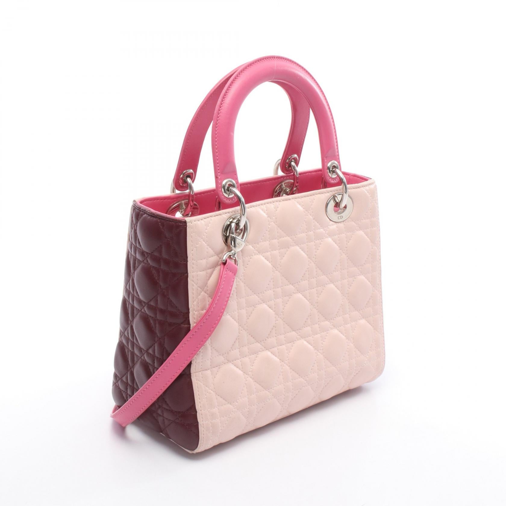Dior LADY DIOR Leather Handbag - Image 2