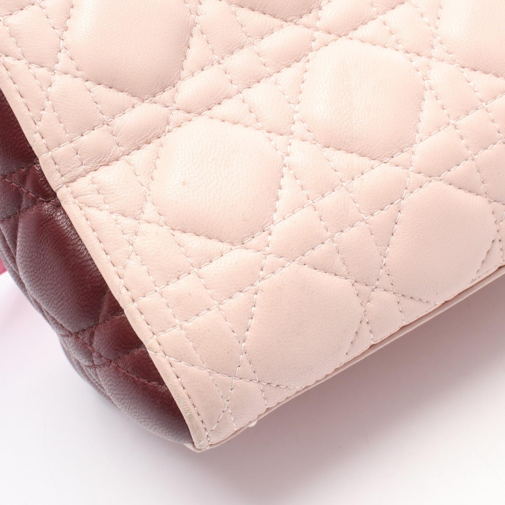 Dior LADY DIOR Leather Handbag - Image 6