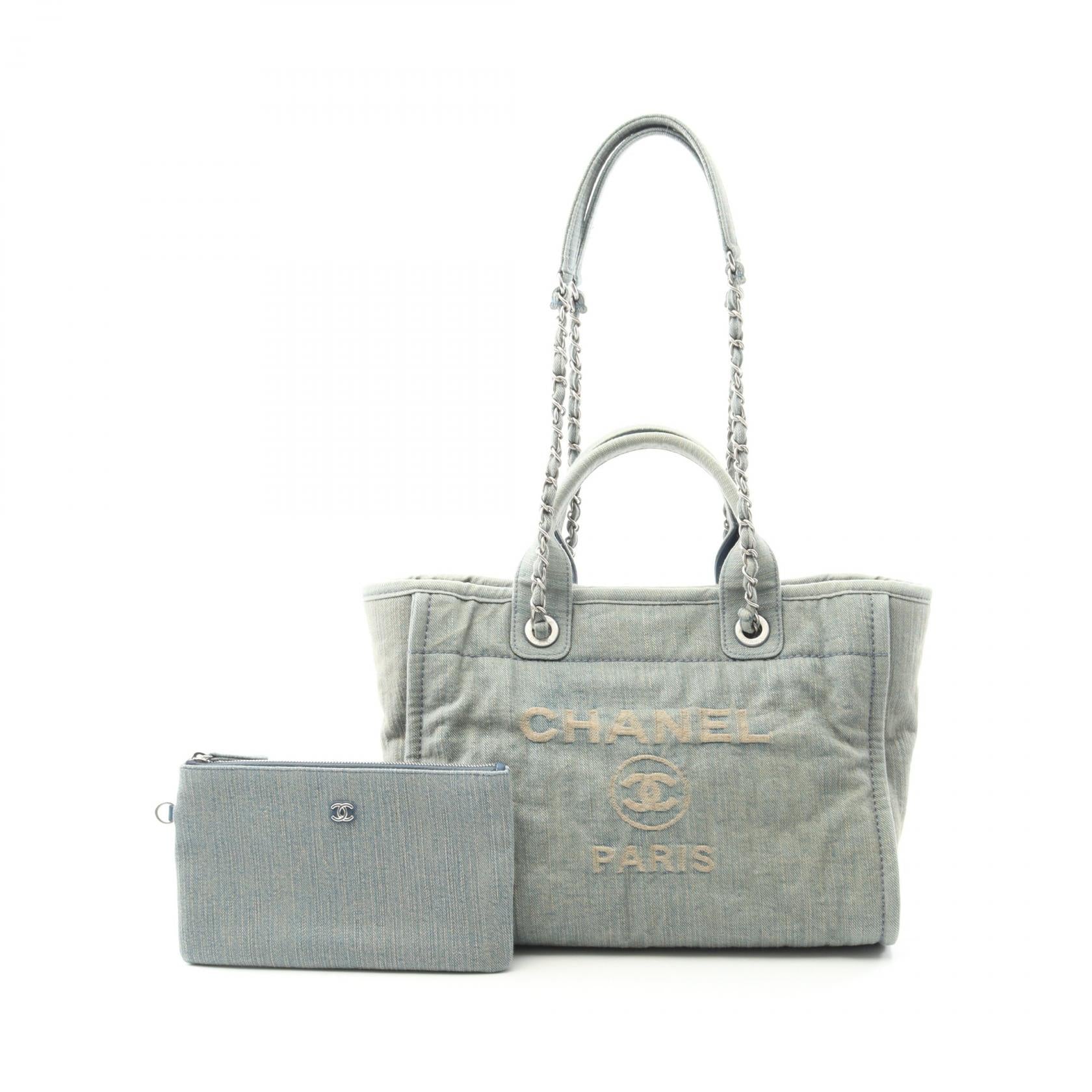 Chanel Deauville Denim Tote Bag