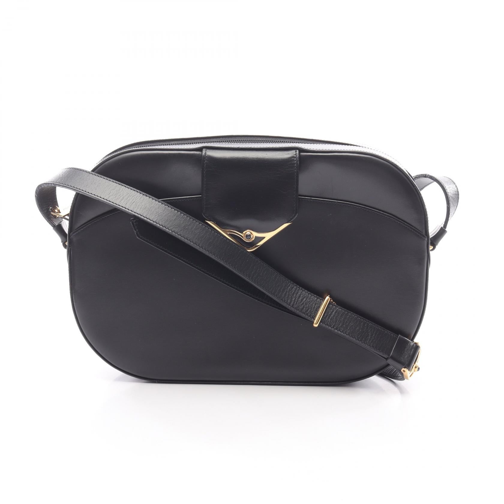 Cartier Sapphire Line Leather Shoulder Bag