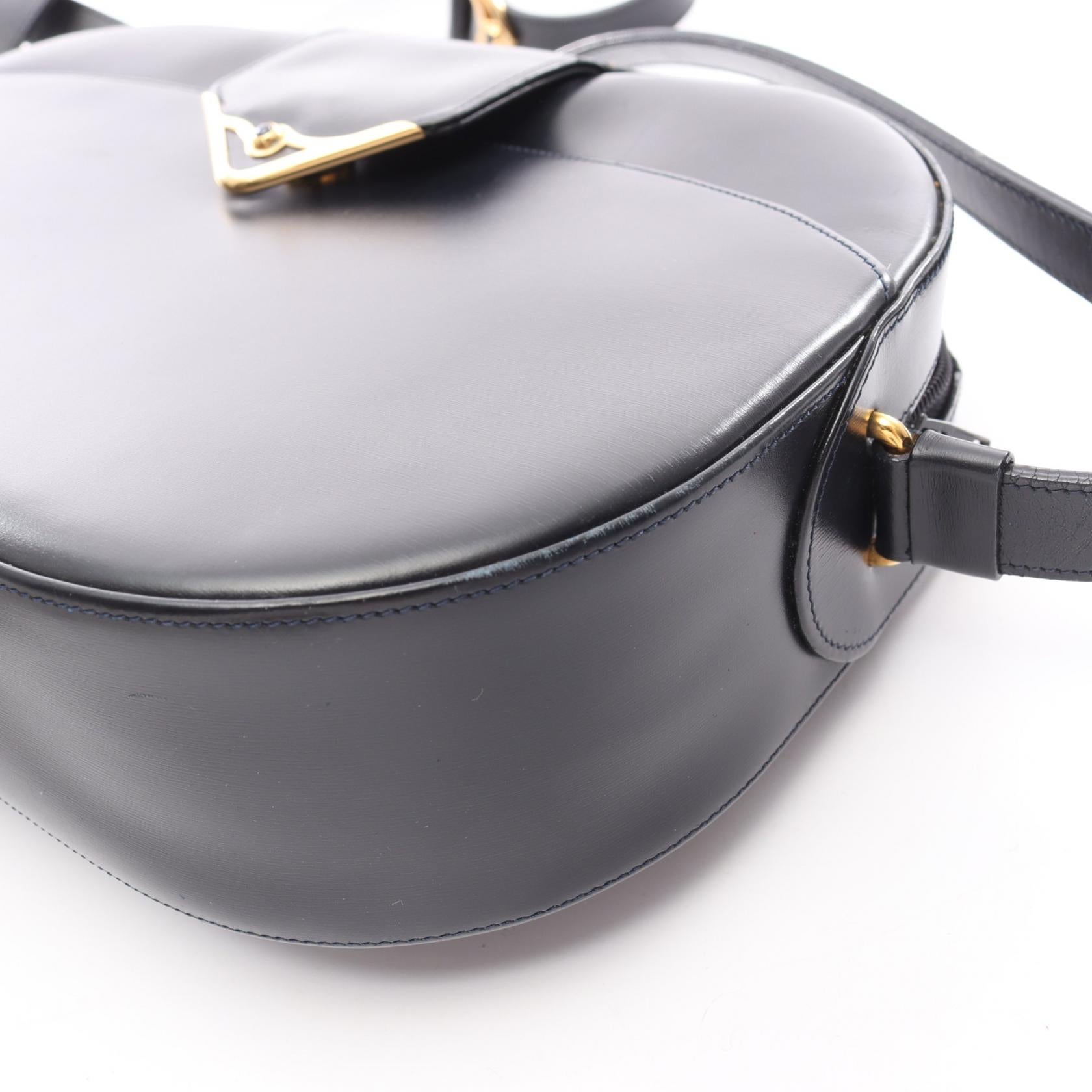 Cartier Sapphire Line Leather Shoulder Bag - Image 6