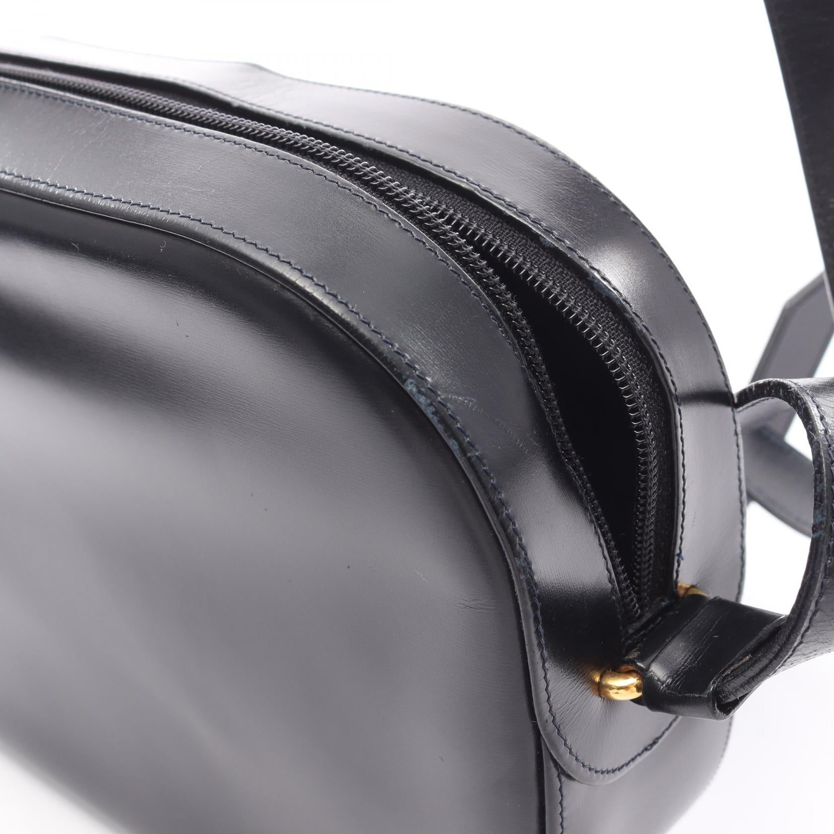 Cartier Sapphire Line Leather Shoulder Bag - Image 7