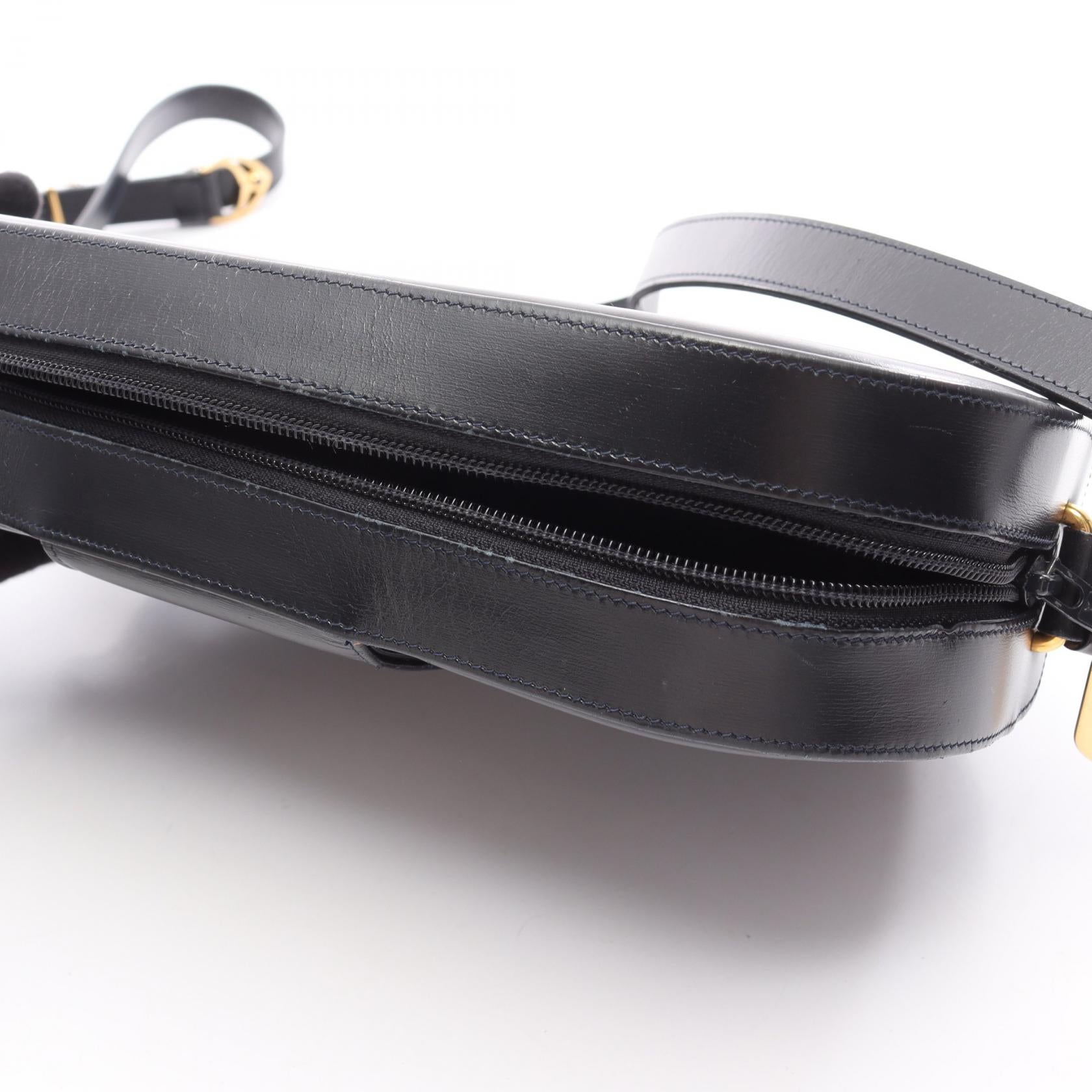 Cartier Sapphire Line Leather Shoulder Bag - Image 9