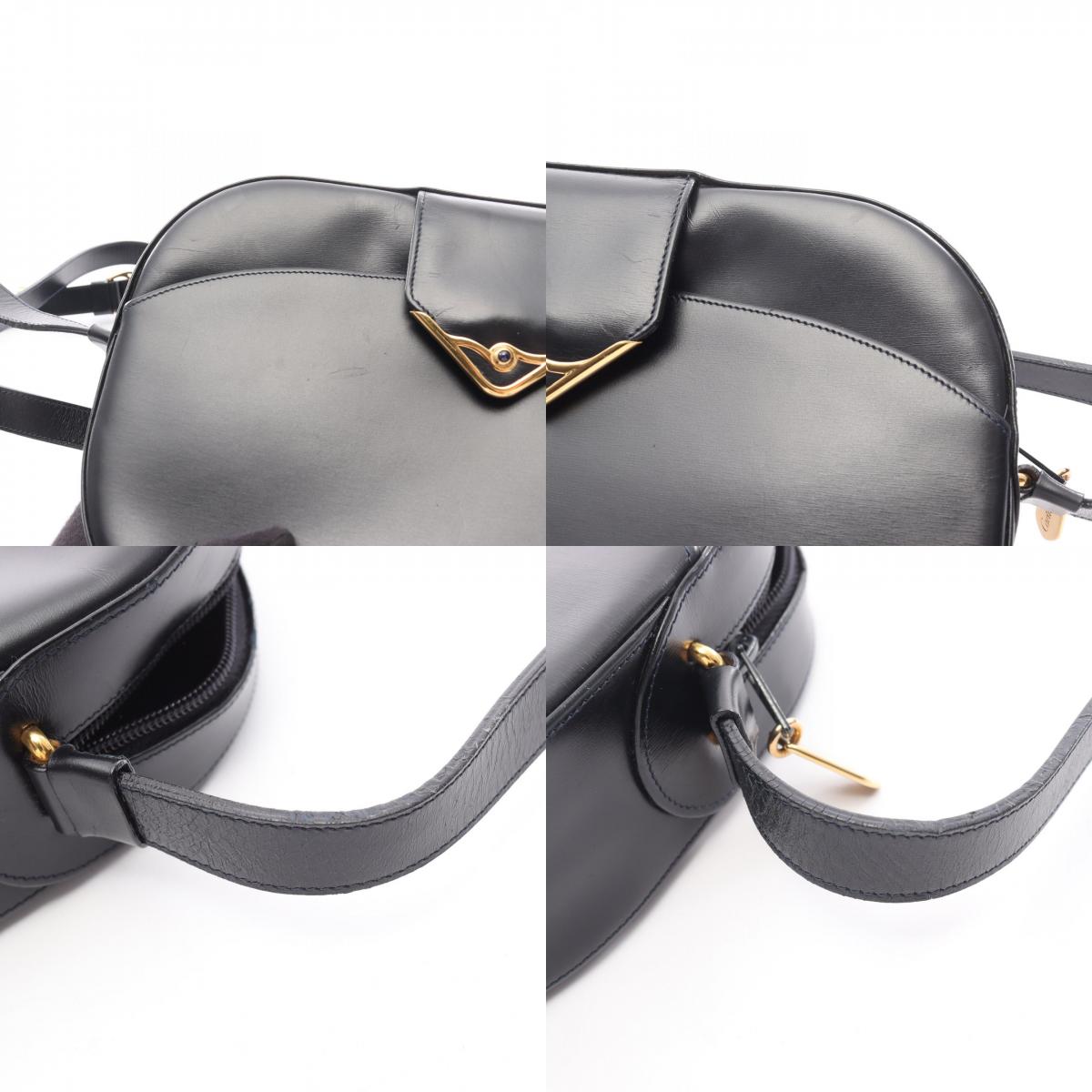 Cartier Sapphire Line Leather Shoulder Bag - Image 10