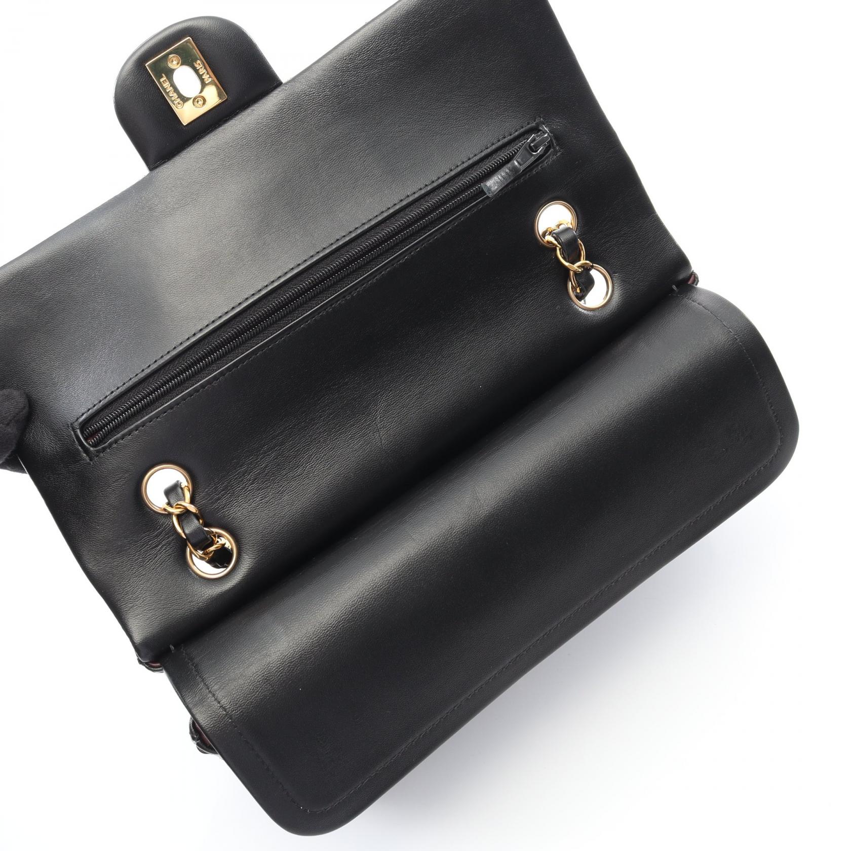 Chanel Matelasse Lambskin Double Flap Shoulder Bag - Image 6