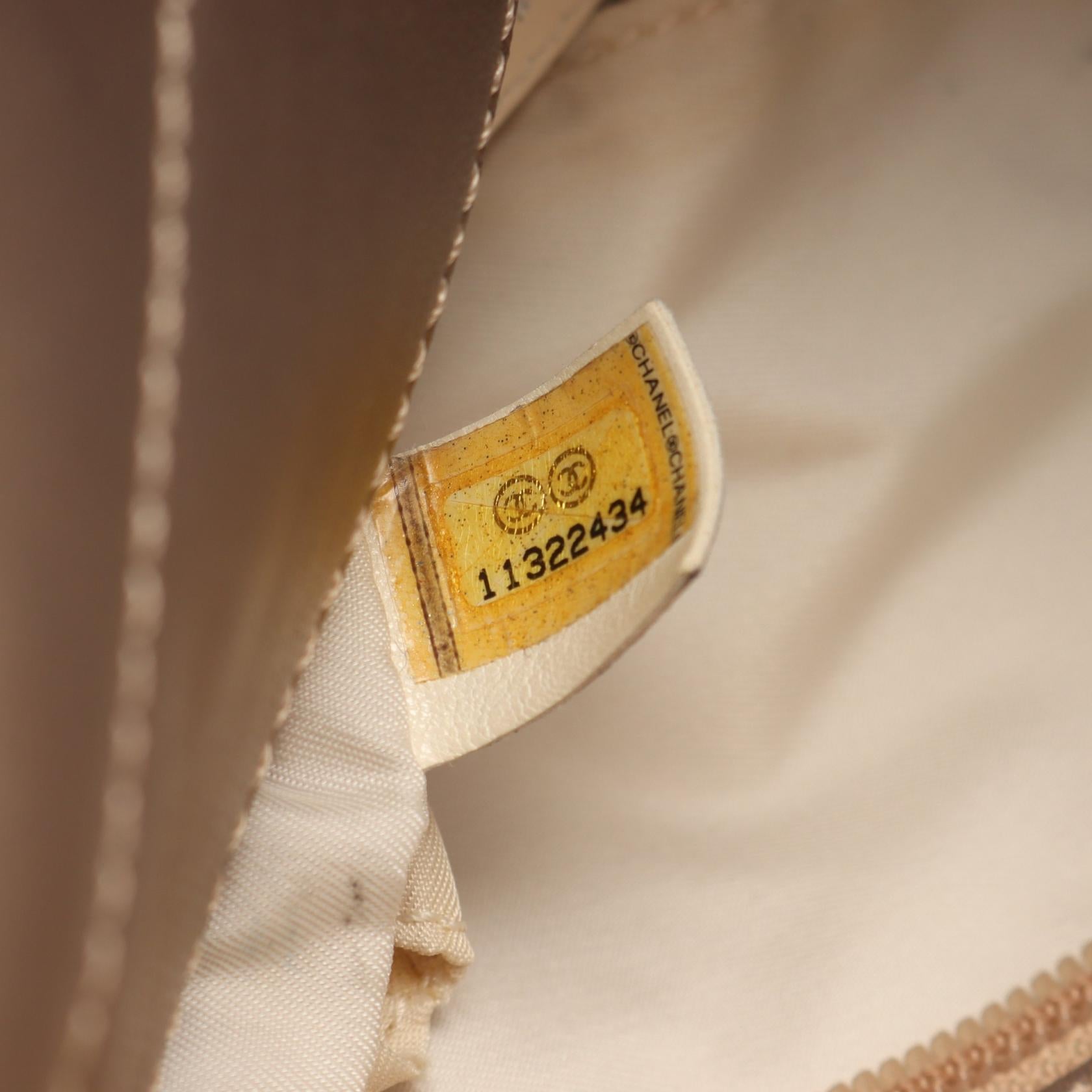 Chanel Paris Biarritz PM PVC Coated Canvas Leather Tote Bag - Image 5