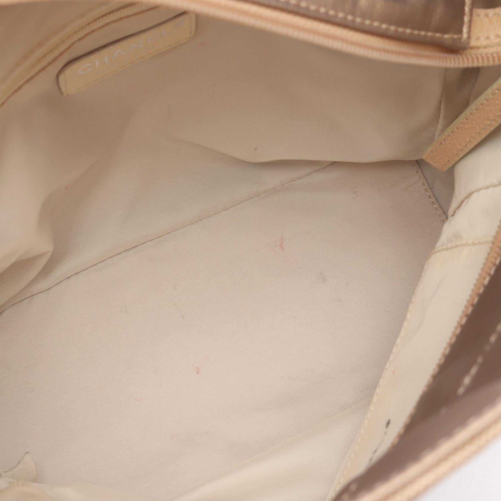 Chanel Paris Biarritz PM PVC Coated Canvas Leather Tote Bag - Image 6