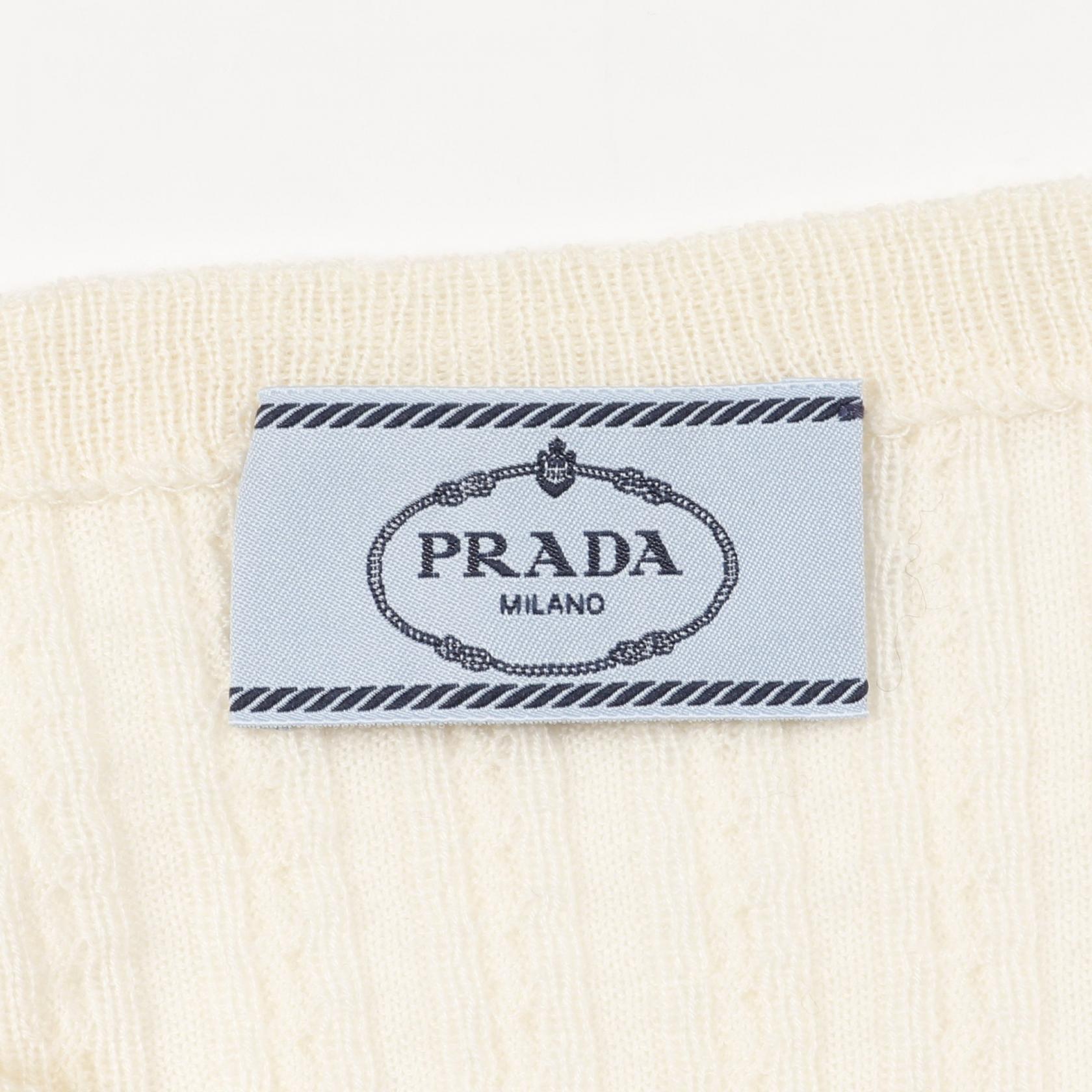 Prada Wool Knit Top - Image 3