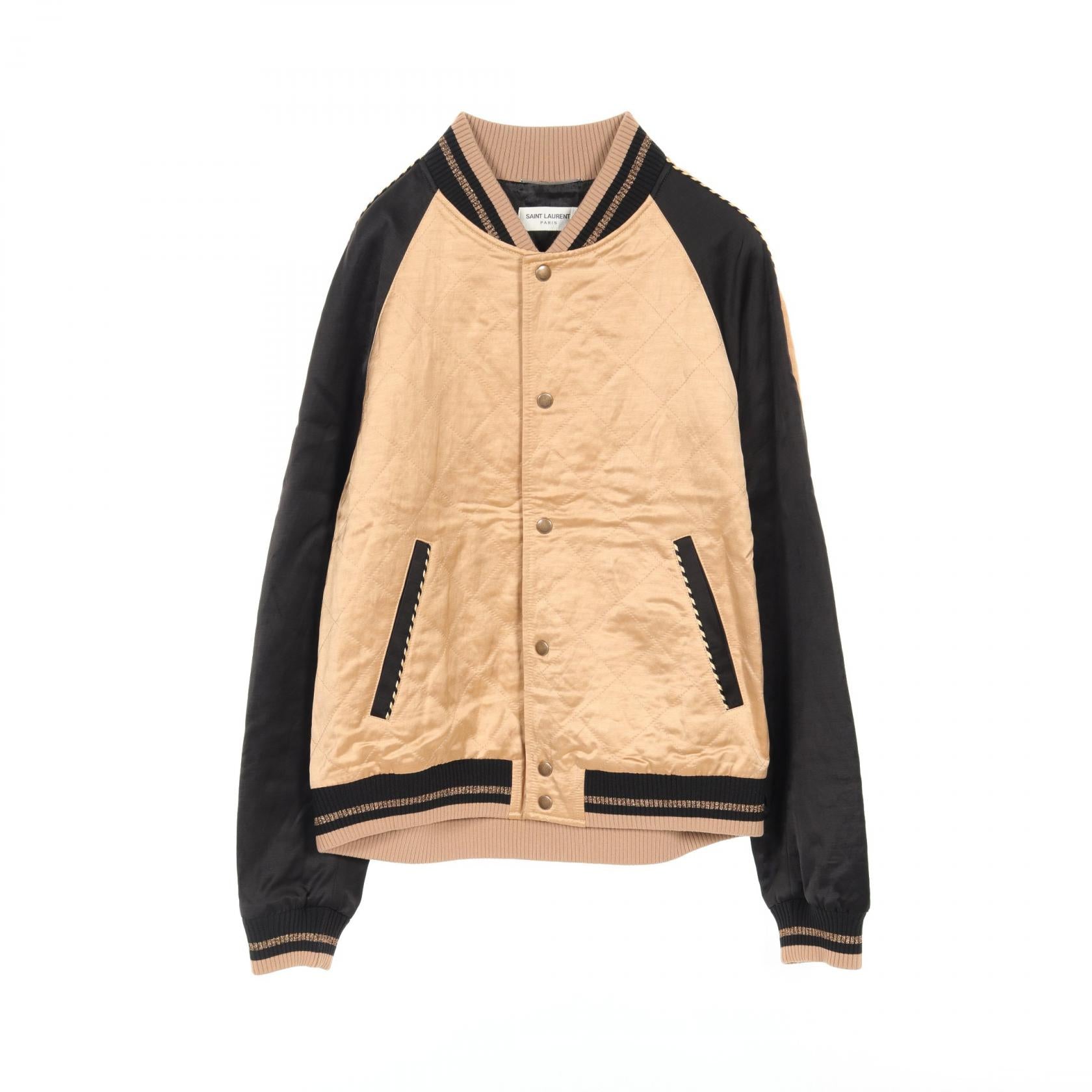 Saint Laurent Paris Teddy Fabric Jacket - Image 2