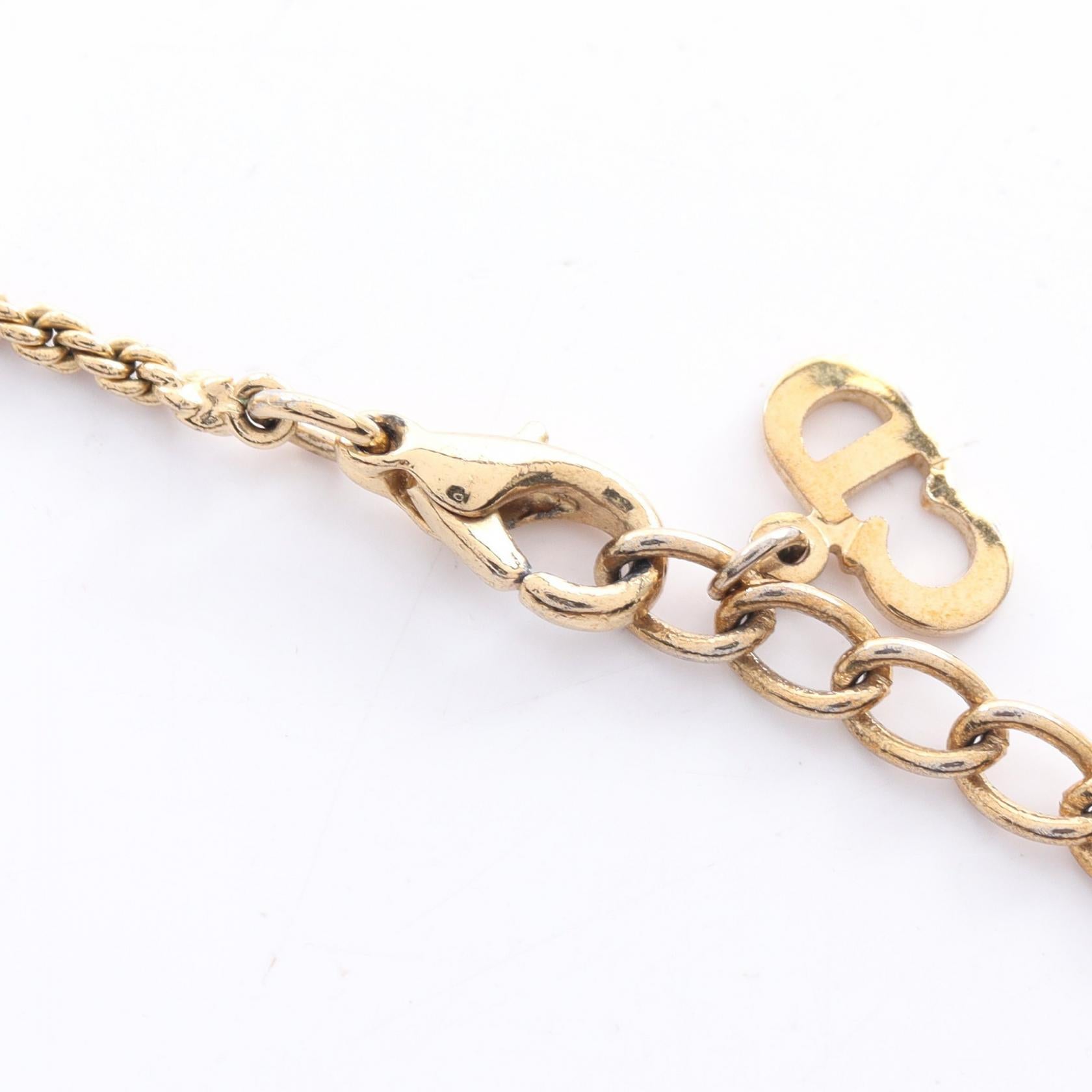 Dior CD Logo Necklace - Image 4
