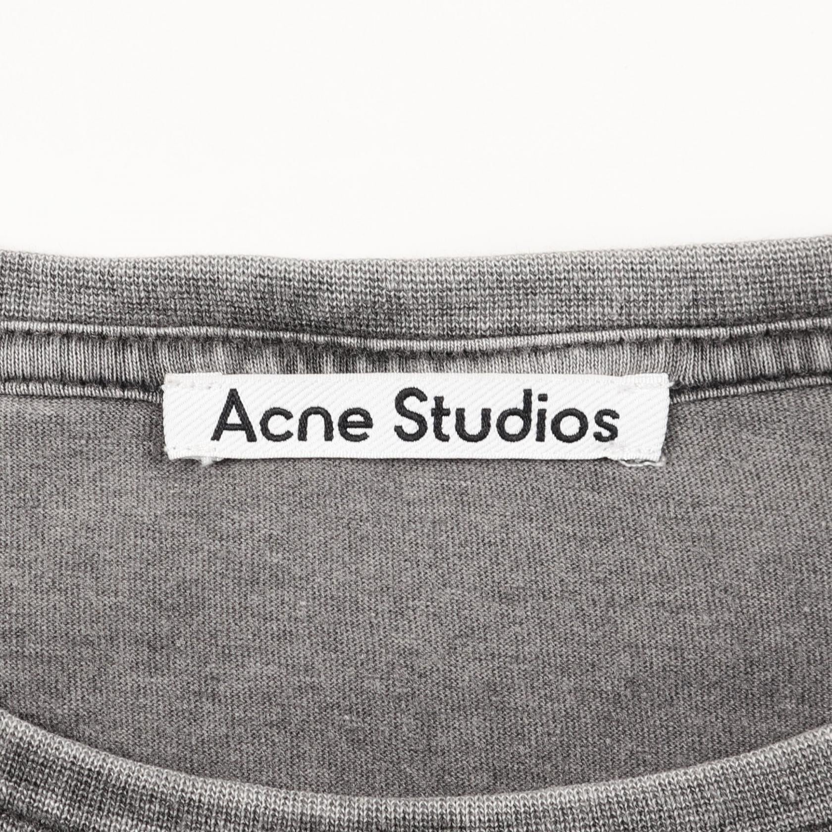 Acne Studios Fade Logo Cotton Top - Image 3
