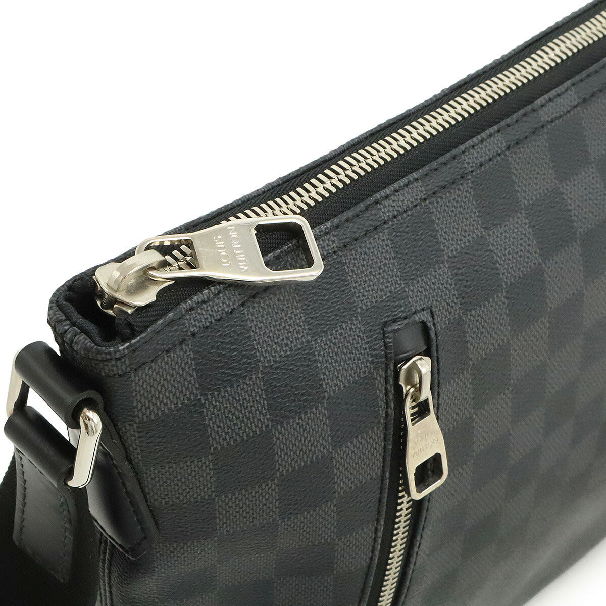 Louis Vuitton Mick PM Damier Graphite Shoulder Bag - Image 13