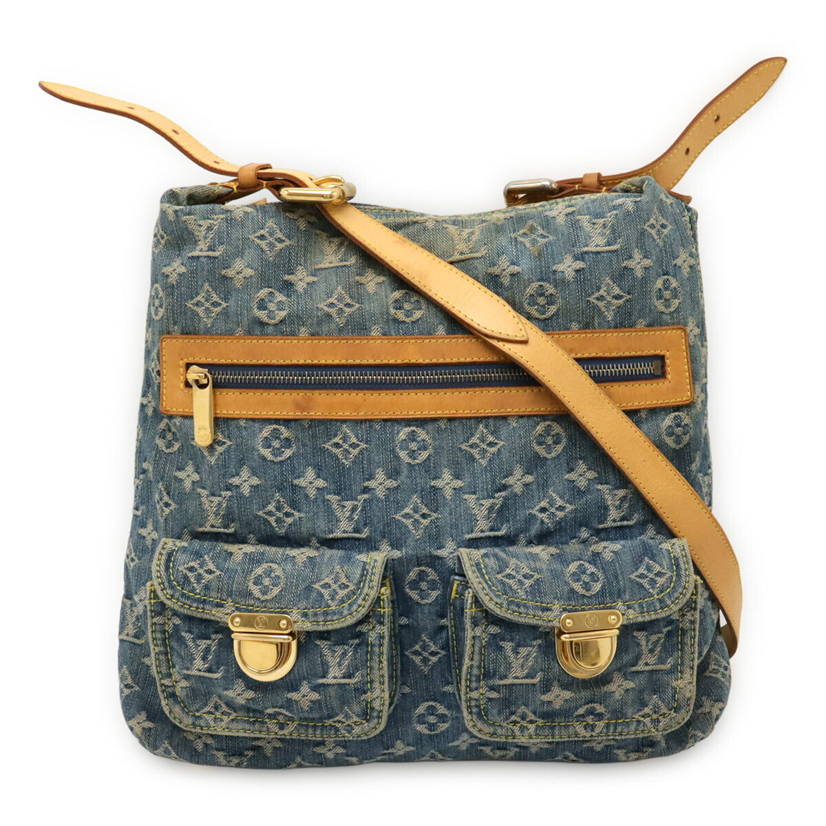 Louis Vuitton Monogram Denim 2way Shoulder Bag