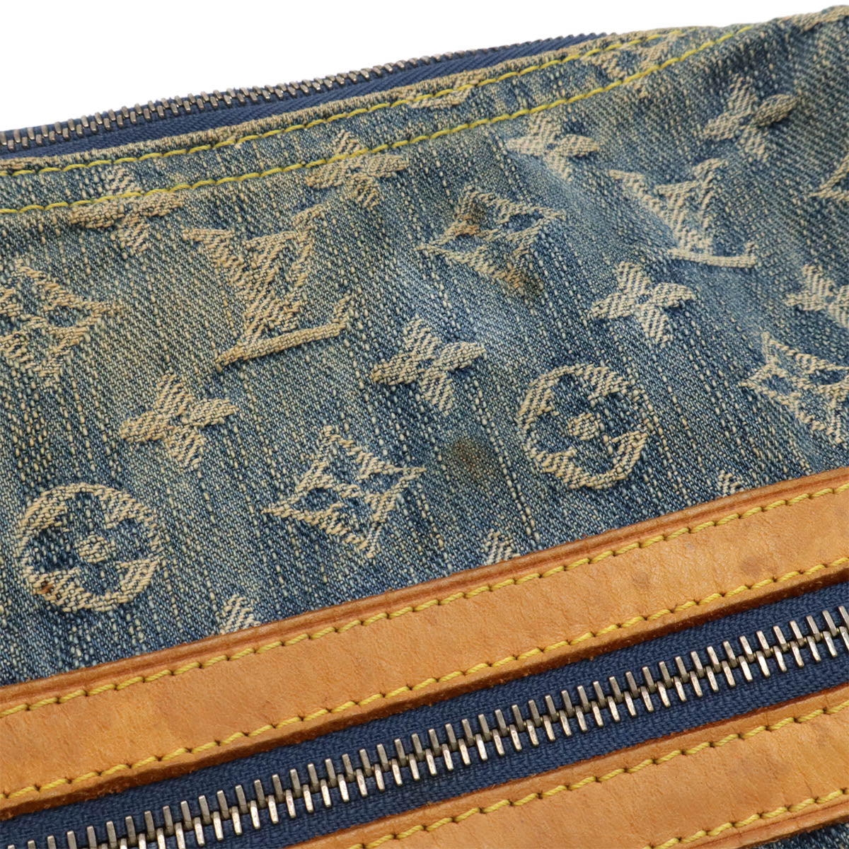 Louis Vuitton Monogram Denim 2way Shoulder Bag - Image 4
