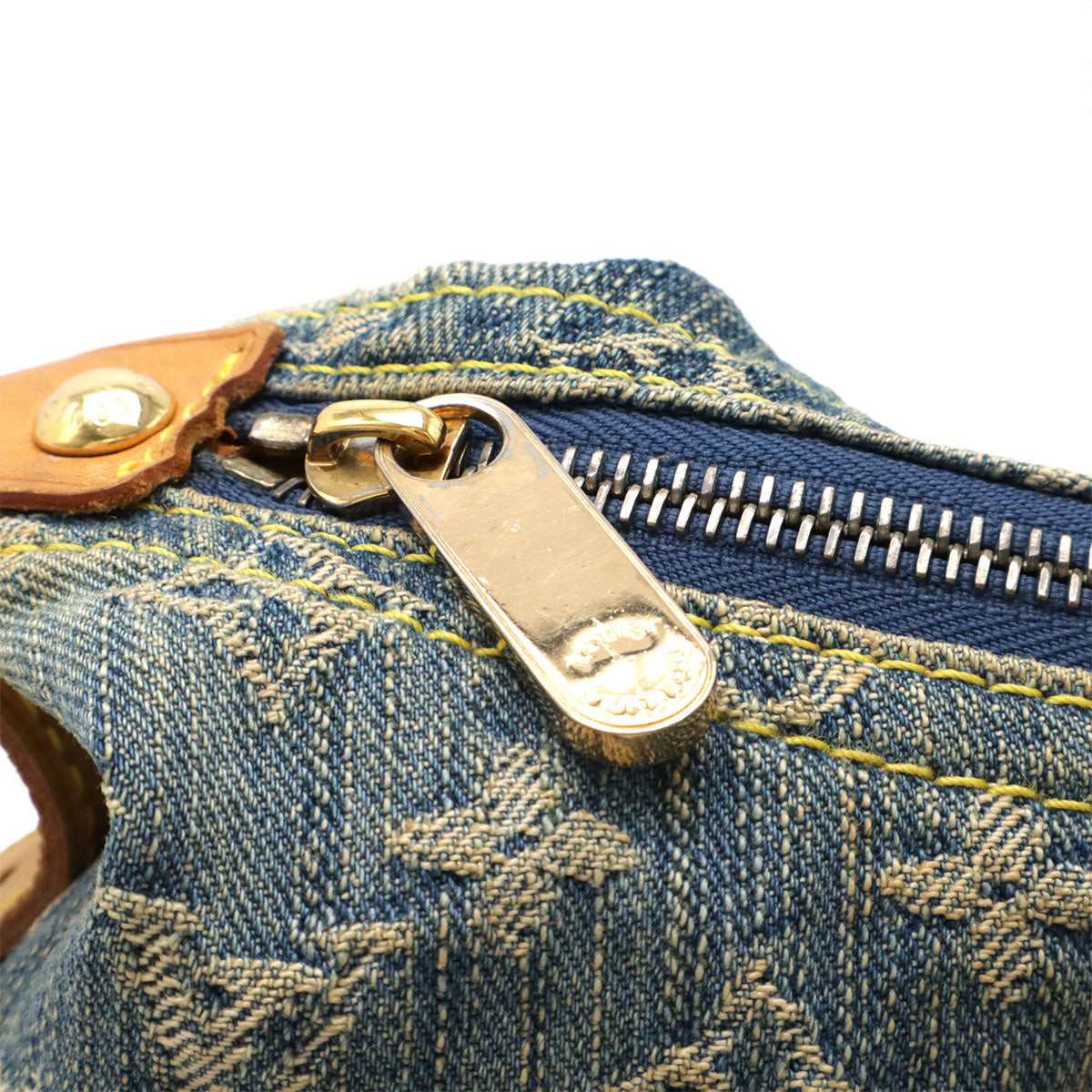 Louis Vuitton Monogram Denim 2way Shoulder Bag - Image 5
