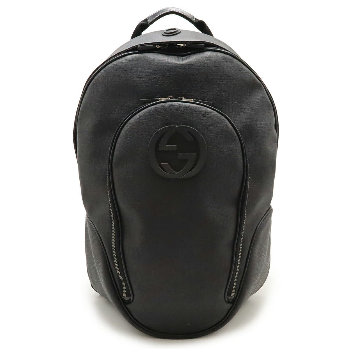 Gucci Interlocking G PVC Leather Backpack