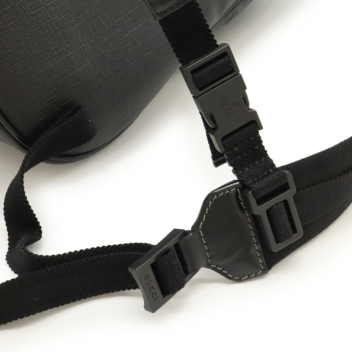 Gucci Interlocking G PVC Leather Backpack - Image 5